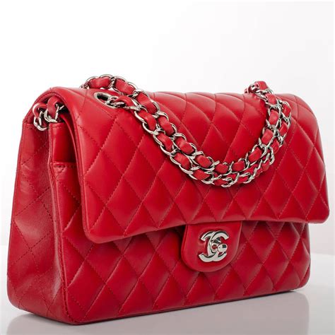 image sac chanel classique|red Chanel bag.